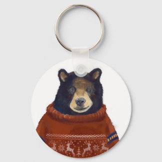 Porte-clés Ours de Sweer Red Reinder