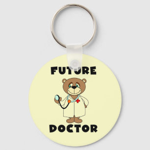 Porte-clés Ours Futur Docteur Tshirts et cadeaux