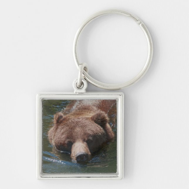 Porte-clés Ours grizzly (Devant)