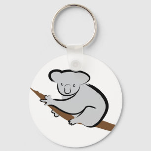 Porte-clés Ours Koala dans l'arbre