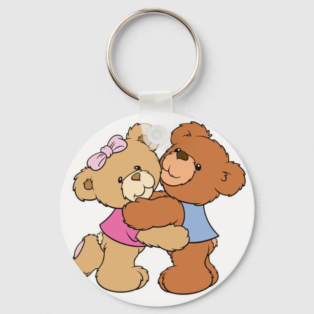 Porte-clés Ours mignon Ours Ours Ours (Recto)
