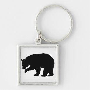 PORTE-CLÉS OURS NOIR