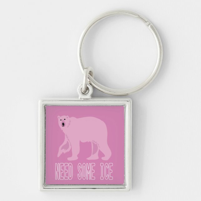Porte-clés Ours polaire (Devant)