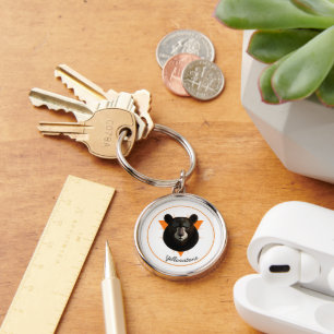 Porte-clés Ours porte - clé-Yellowstone