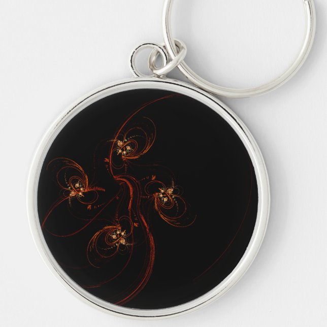 Porte-clés Out of the Dark Abstract Art Small (Devant)