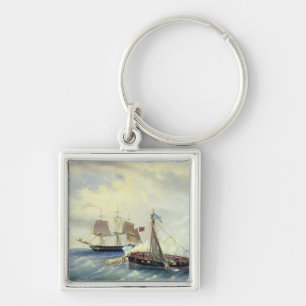 Porte-clés Outre de la côte de l'île de Nargen