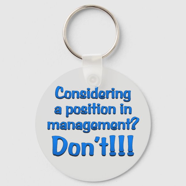 Porte-clés Ouverture dans la gestion (Recto)