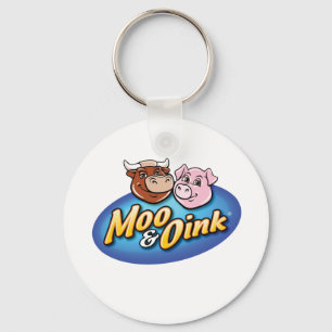 Porte-clés Ouverture de la bouteille Moo & Oink