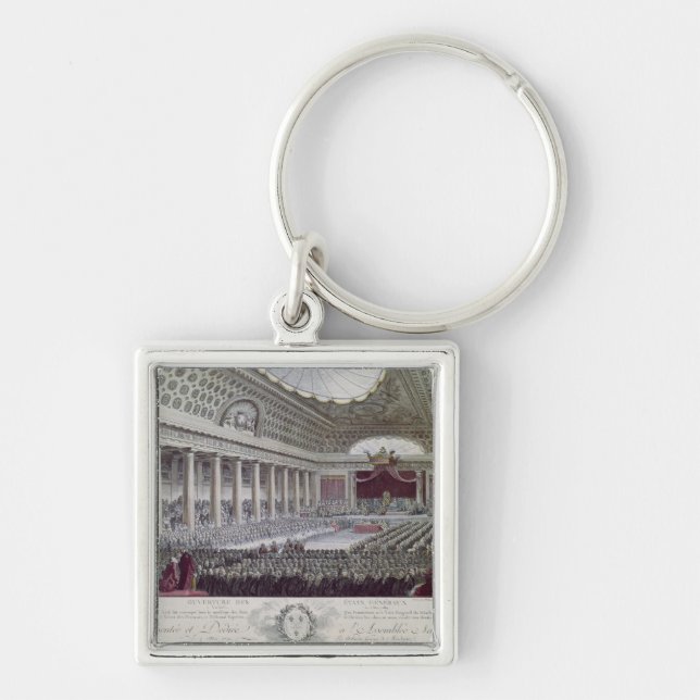 Porte-clés Ouverture du général de domaines à Versailles (Devant)