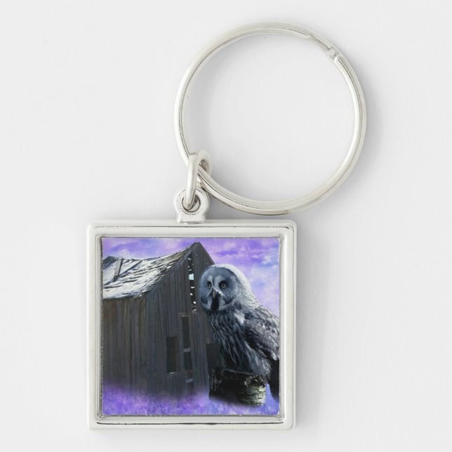 Porte-clés Owl Barn Shed (Devant)
