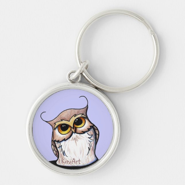 Porte-clés OWL KiniArt (Devant)