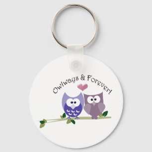 Porte-clés Owlways and Forever ! Design de la chouette
