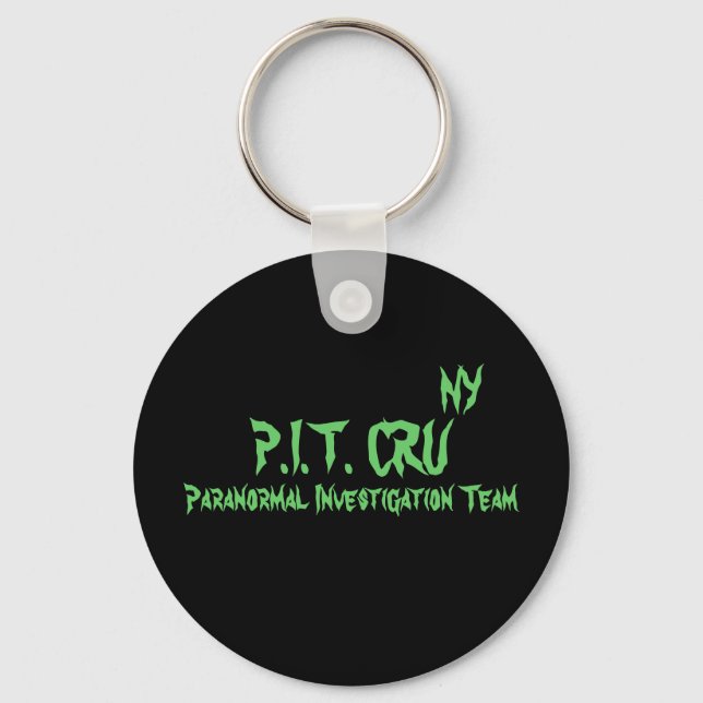 Porte-clés P.I.T. CRU, New York, Équipe d'enquête paranormale (Recto)