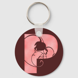 Porte-clés P initial