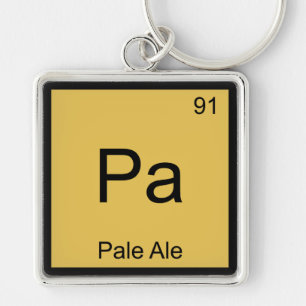 Porte-clés Pa - Symbole de l'élément chimique Pale Ale T-shir