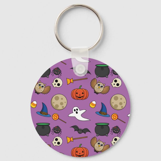 Porte-clés Pack Halloween Kawaii (Recto)