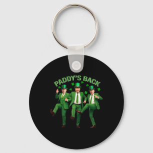 Porte-clés Paddy's Back Trump Dancing Jour de la Saint Patric