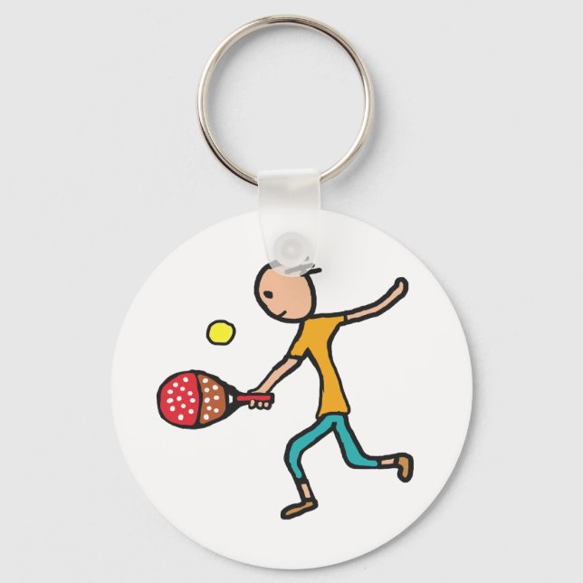 Porte-clés Padel Tennis (Recto)