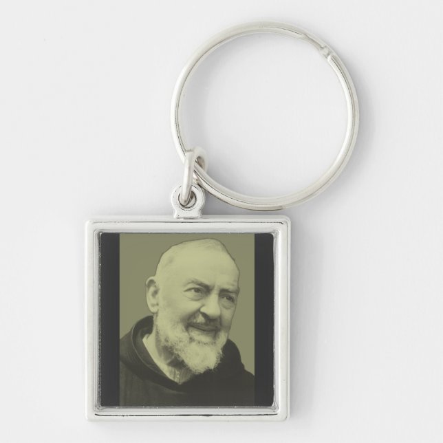 Porte-clés Padre Pio de Pietrelcina  (Devant)