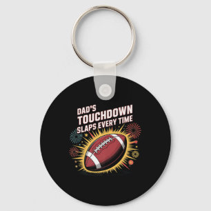 Porte-clés Pads Touchdown Slaps partout, Cool Sigma Footbal