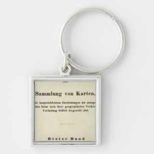 Porte-clés Page de titre Dr Heinrich Berghaus