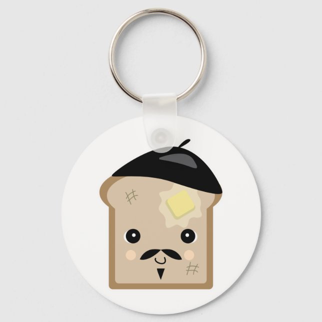 Porte-clés pain perdu mignon (Recto)