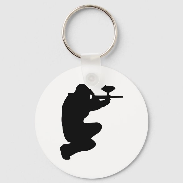 Porte-clés Paintball (Recto)