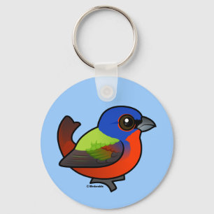 Porte-clés Painted Bunting