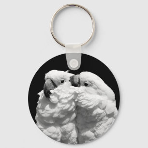 Porte-clés Paires de cacatoès de parapluie