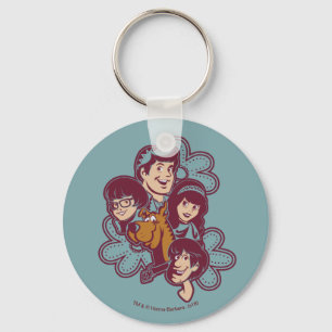 Porte-clés Paisely Flower Scooby-Doo et le Gang