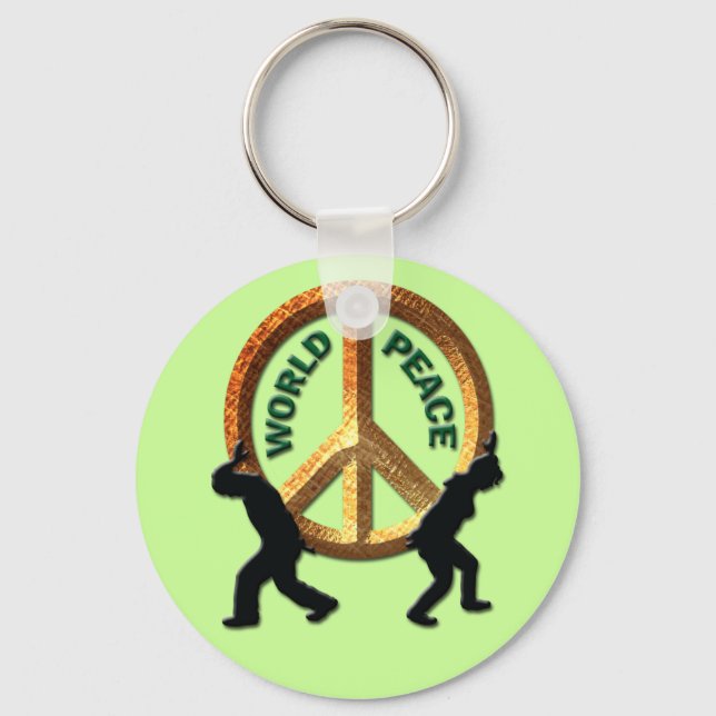 PORTE-CLÉS PAIX MONDIALE (Recto)
