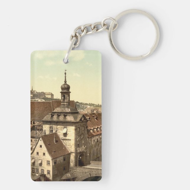 Porte-clés Palais de justice de Bamberg, Bavière, Allemagne (Dos)