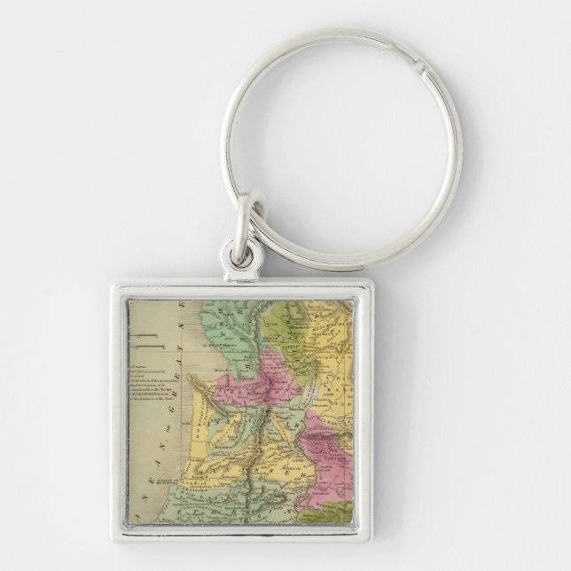 Porte-clés Palestine, ou Terre sainte (Devant)
