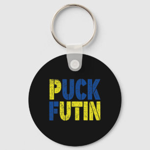 Porte-clés Palet de hockey Futin Pour Cette Guerre - Guerre E