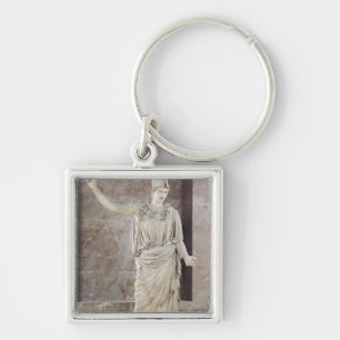 Porte-clés Pallas de Velletri, statue d'Athéna casquée
