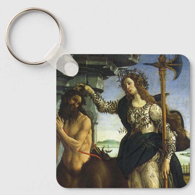 Porte-clés Pallas (Minerva) et Centaur par Sandro Botticelli (Recto)