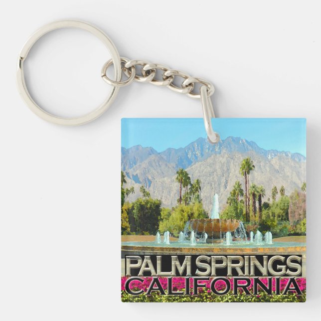 Porte-clés Palm Springs (Devant)