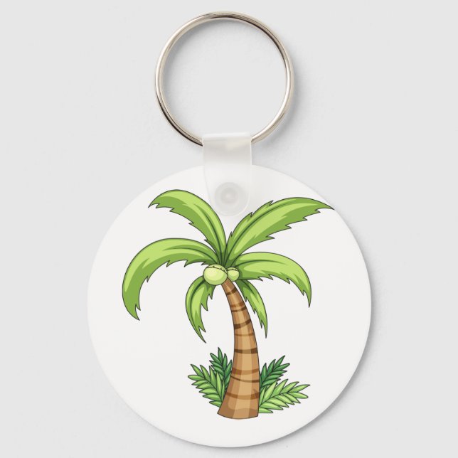 Porte-clés Palm Tree Keychain (Recto)