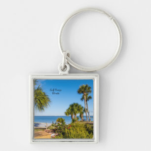 Porte-clés Palm Trees Bayside Carré Porte - clé