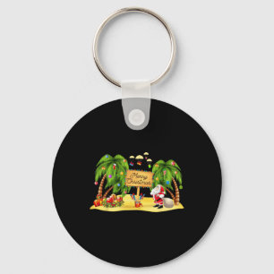 Porte-clés Palmier de Noël Lumières de noix de coco tropicale