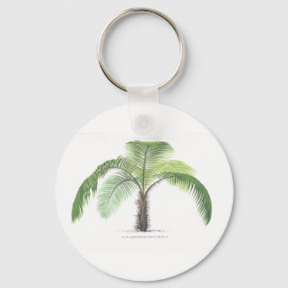 Porte-clés Palmier illustration III Collection