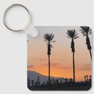 Porte-clés Palmiers dans Orange Sunset Oceanside California