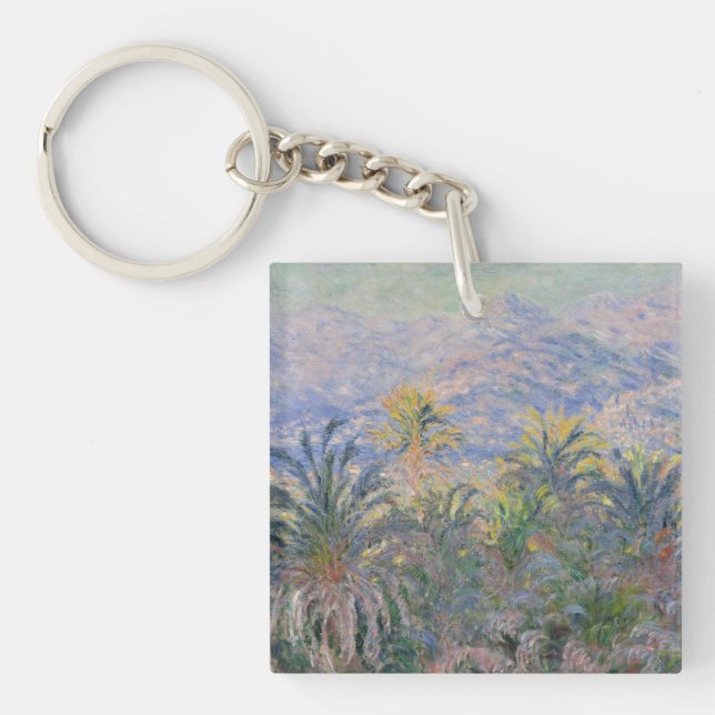 Porte-clés Palmiers de Claude Monet | chez Bordighera (Devant)