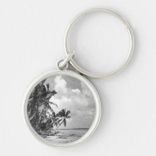 Porte-clés Palmiers Vintage Cool