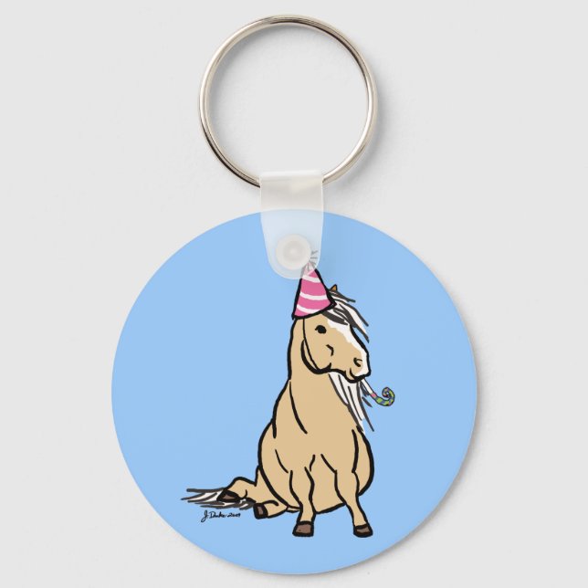 Porte-clés Palomino Party Pony (Recto)