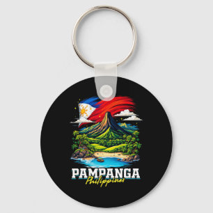 Porte-clés Pampanga Philippines Souvenir Drapeau Philippin