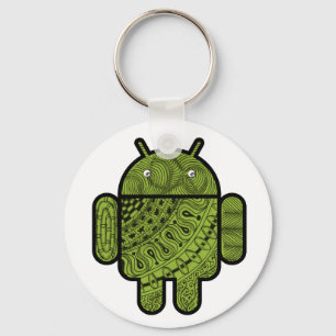 Porte-clés Pancho Doodle Character pour le robot Android™