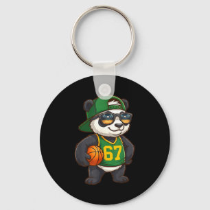 Porte-clés Panda Basketball 67 Argot de la Génération Alpha S