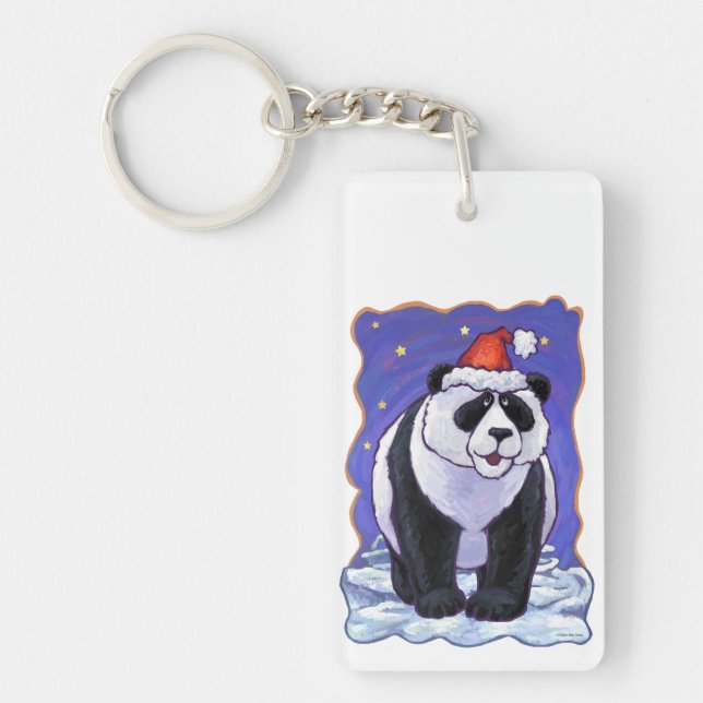 Porte-clés Panda Bear Noël (Devant)