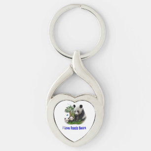 Porte-clés panda beras